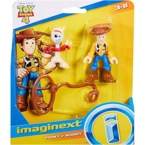  Fisher-Price Disney/Pixar Toy Story 4, Woody & Movie Character