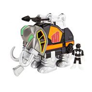 Fisher-Price Imaginext Power Rangers Black Ranger and Mastodon