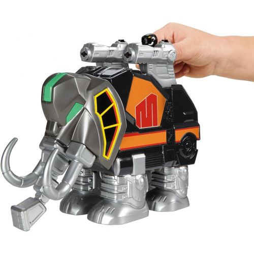  Fisher-Price Imaginext Power Rangers Black Ranger and Mastodon