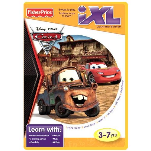  Fisher-Price iXL Learning System Software Disney/Pixar Cars 2