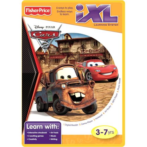  Fisher-Price iXL Learning System Software Disney/Pixar Cars 2