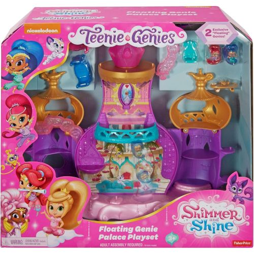  Fisher-Price Nickelodeon Shimmer & Shine, Teenie Genies, Floating Genie Palace Playset