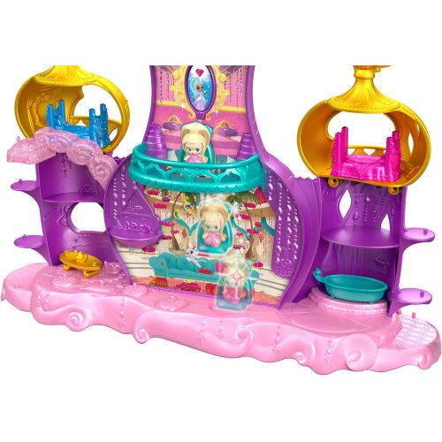  Fisher-Price Nickelodeon Shimmer & Shine, Teenie Genies, Floating Genie Palace Playset