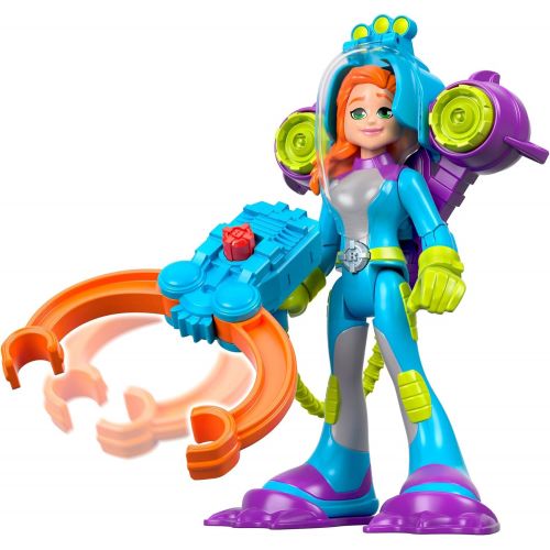  Fisher-Price Rescue Heroes Sandy OShin, 6-Inch Figure with Accessories, Multicolor