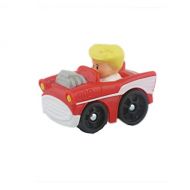Fisher-Price Replacement Red Car & Boy Little People Wheelies Garage (BFT92)