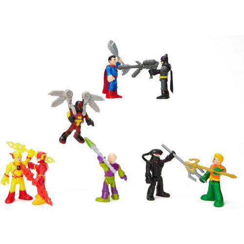  Fisher-Price Imaginext DC Super Friends Batwing & Imaginext DC Super Friends Super-Hero Showdown Figure Set [Amazon Exclusive]