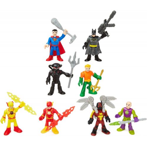  Fisher-Price Imaginext DC Super Friends Batwing & Imaginext DC Super Friends Super-Hero Showdown Figure Set [Amazon Exclusive]