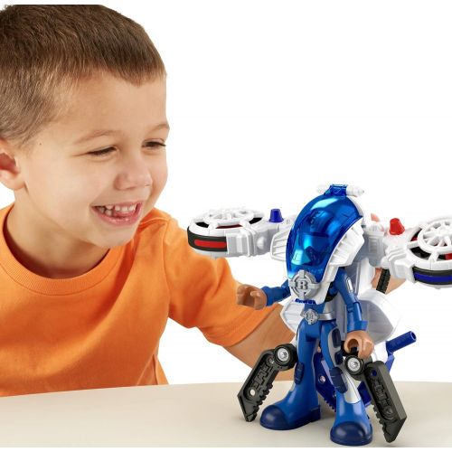  Fisher-Price Rescue Heroes Sky Justice & Hover Pack