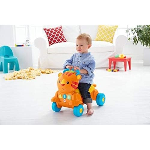  Fisher-Price Stride-to-Ride Musical Tiger, Multicolor