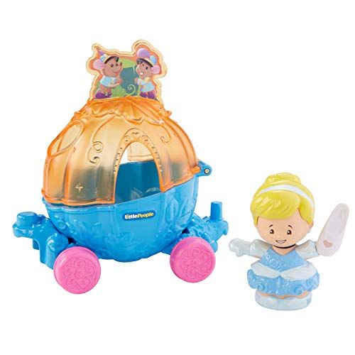  Fisher-Price Little People Disney Princess, Parade Cinderella & Pals Float