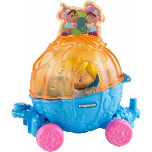  Fisher-Price Little People Disney Princess, Parade Cinderella & Pals Float