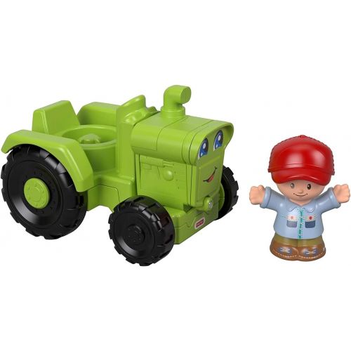  Fisher-Price Little People Helpful Harvester Tractor