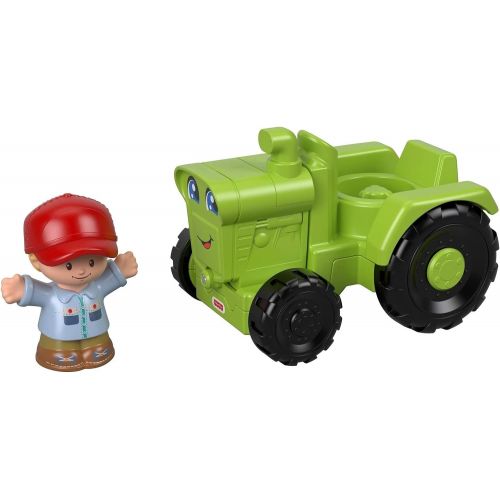  Fisher-Price Little People Helpful Harvester Tractor