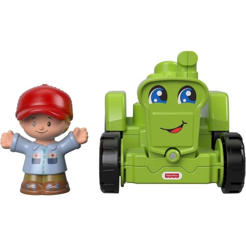  Fisher-Price Little People Helpful Harvester Tractor