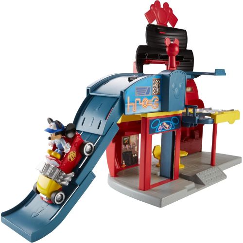  Fisher-Price Disney Mickey & the Roadster Racers, Roadster Racers Garage Playset