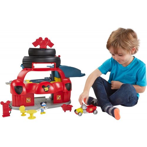  Fisher-Price Disney Mickey & the Roadster Racers, Roadster Racers Garage Playset