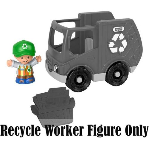  Fisher-Price Little People Recycle Worker