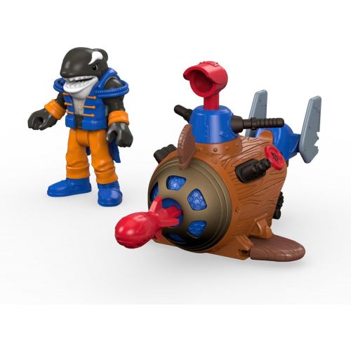  Fisher-Price Imaginext Shark Minisub