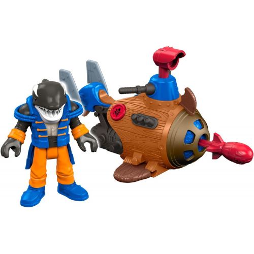  Fisher-Price Imaginext Shark Minisub