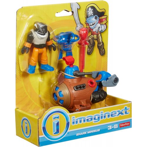  Fisher-Price Imaginext Shark Minisub