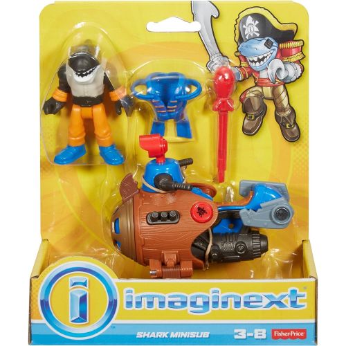  Fisher-Price Imaginext Shark Minisub