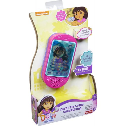  Fisher-Price Nickelodeon Dora & Friends, Dora Talk & Play Smartphone