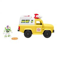 Fisher-Price Imaginext Disney Toy Story Pizza Planet Truck & Buzz Lightyear Figure Set [Amazon Exclusive]