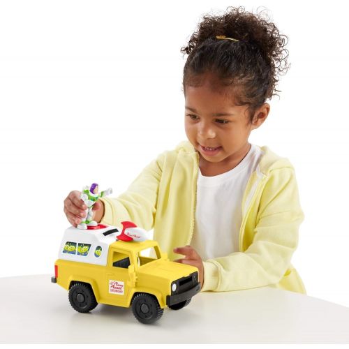  Fisher-Price Imaginext Disney Toy Story Pizza Planet Truck & Buzz Lightyear Figure Set [Amazon Exclusive]