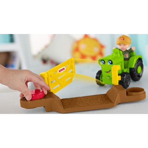  Fisher-Price Little People Vehicle Tractor, Small
