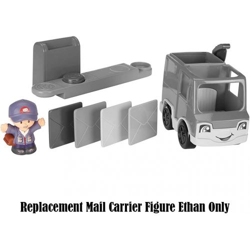  Fisher-Price Replacement Part for Little People Sending Letters Mail Truck - DRL16 ~ Replacement Mail Carrier Figure Ethan
