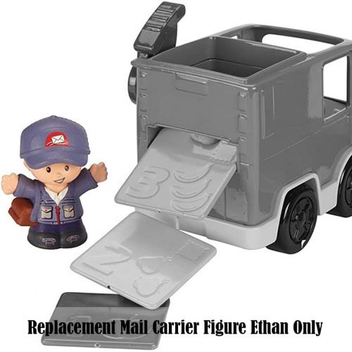  Fisher-Price Replacement Part for Little People Sending Letters Mail Truck - DRL16 ~ Replacement Mail Carrier Figure Ethan