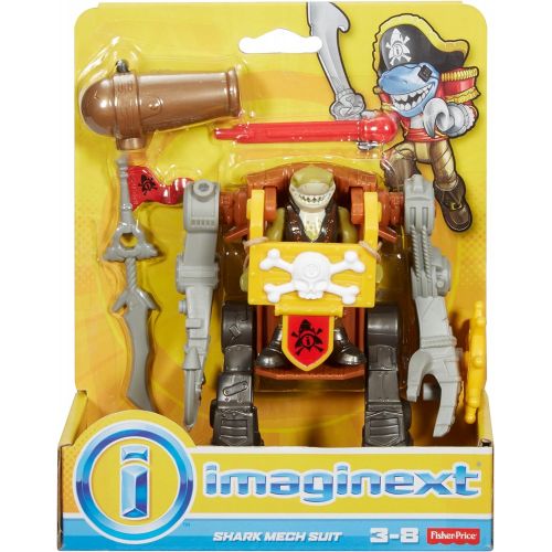  Fisher-Price Imaginext Shark Mech Suit