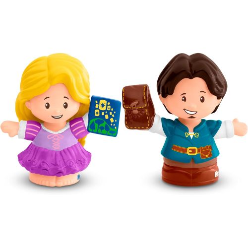  Fisher-Price Little People Disney Princess, Rapunzel & Flynn Figures