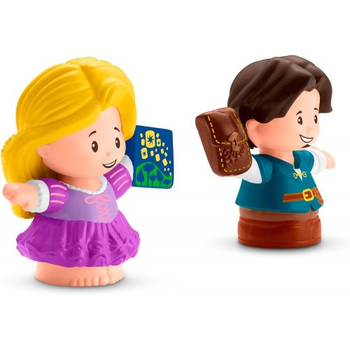  Fisher-Price Little People Disney Princess, Rapunzel & Flynn Figures