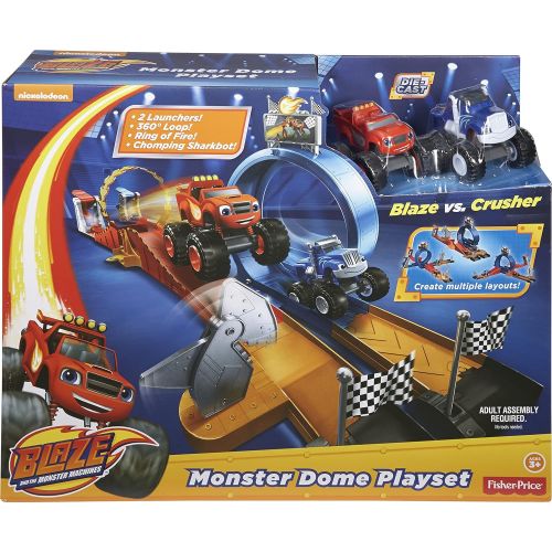  Fisher-Price Nickelodeon Blaze & the Monster Machines, Monster Dome Playset [Amazon Exclusive]