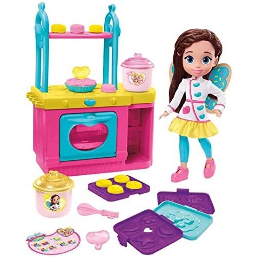  Fisher-Price Nickelodeon Butterbeans Cafe Magical Bake and Display Oven and 11-inch Doll, Musical Kitchen Playset with Lights Sounds and More, Makes a Great Gift for 3 to 5 Year-Ol