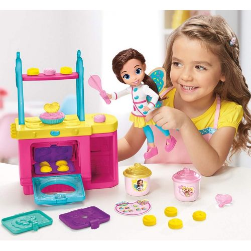  Fisher-Price Nickelodeon Butterbeans Cafe Magical Bake and Display Oven and 11-inch Doll, Musical Kitchen Playset with Lights Sounds and More, Makes a Great Gift for 3 to 5 Year-Ol