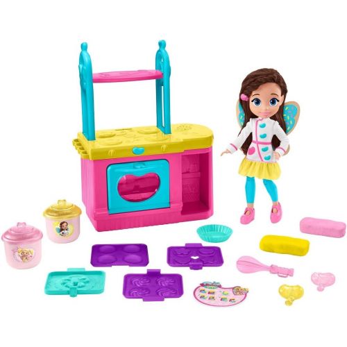  Fisher-Price Nickelodeon Butterbeans Cafe Magical Bake and Display Oven and 11-inch Doll, Musical Kitchen Playset with Lights Sounds and More, Makes a Great Gift for 3 to 5 Year-Ol