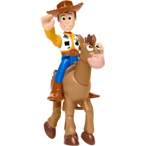  Fisher-Price Imaginext Toy Story Woody & Bullseye