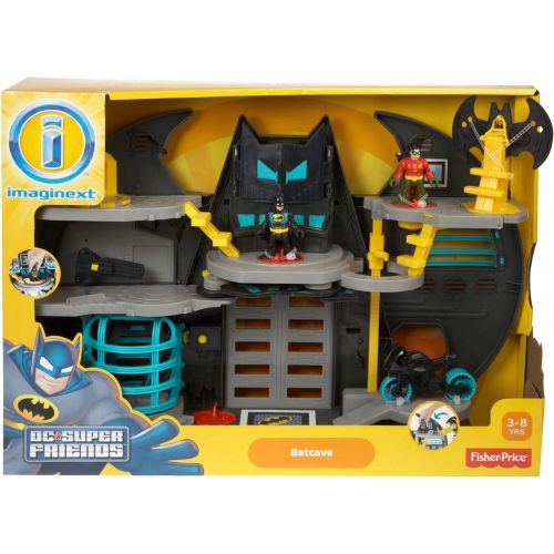  Fisher-Price Imaginext Super Friends Batcave