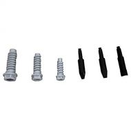 Fisher-Price Replacement Parts for Drillin Action Drilling Action Tool Set Playset DVH16 ~ Includes 3 Gray Screws and 3 Black Drill Bits