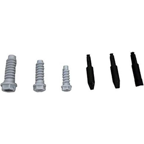  Fisher-Price Replacement Parts for Drillin Action Drilling Action Tool Set Playset DVH16 ~ Includes 3 Gray Screws and 3 Black Drill Bits