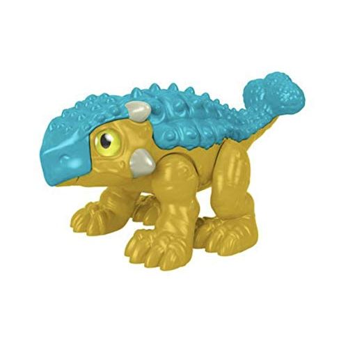  Fisher-Price Imaginext Jurassic World Camp Cretaceous Ankylosaurus Bumpy Mini Figure