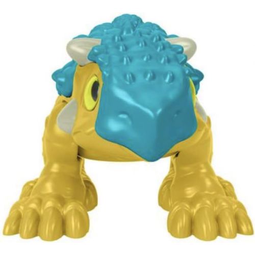  Fisher-Price Imaginext Jurassic World Camp Cretaceous Ankylosaurus Bumpy Mini Figure