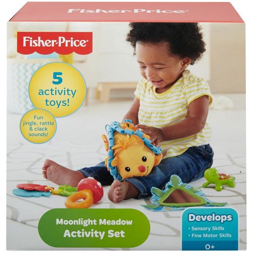  Fisher-Price Moonlight Meadow Activity Set, 5 Pack [Amazon Exclusive]