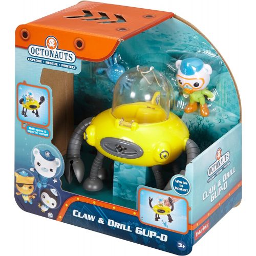  Fisher-Price Octonauts Claw and Drill Gup-D Playset