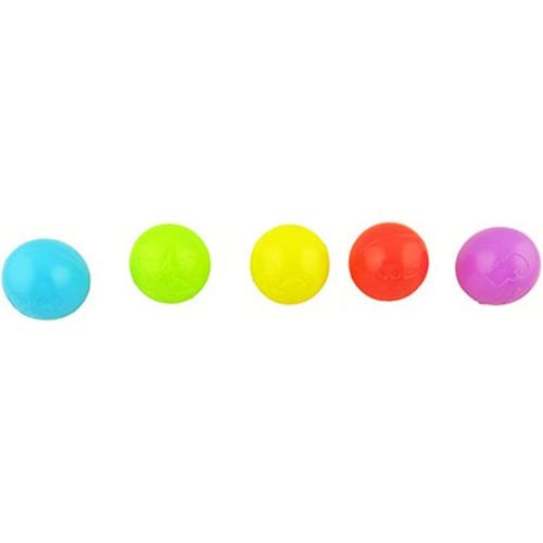  Fisher-Price Zoom n Crawl Monster ~DYM82 - Replacement Parts ~ Replacement 5 Colorful Balls ONLY ~ Balls are in Blue, Green, Red, Violet & Yellow