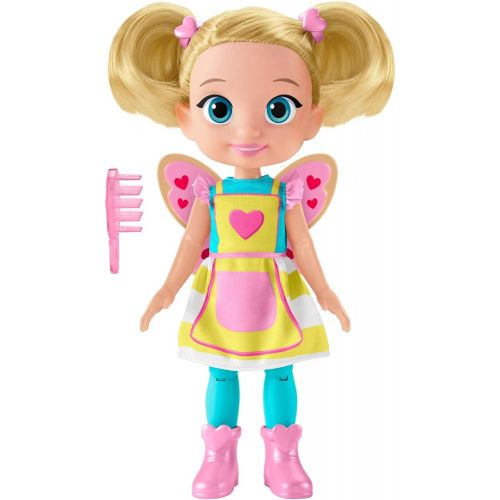  Fisher-Price Nickelodeon Butterbeans Cafe Fairy Sweet Scented Cricket 11-inch Doll with Hairbrush Accessory