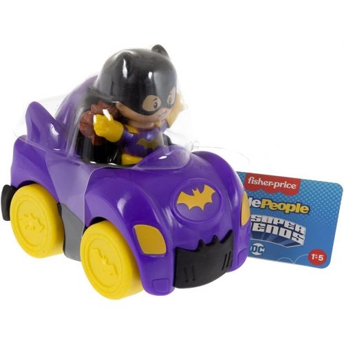  Fisher Price Little People DC Super Friends, Imaginext DC Superhero Toys, Creative, Educational Toys, Fisher Price Batgirl, Wheelies to Make Story Telling Times More Exciting