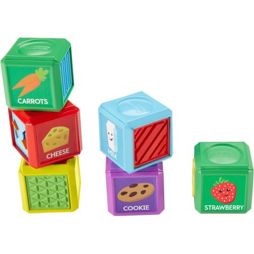  Fisher-Price Laugh & Learn First Words Food Blocks